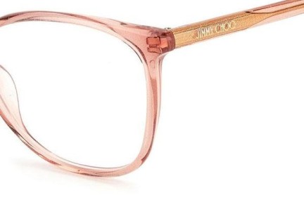 Brýle Jimmy Choo JC343 W66 Okrouhlé Růžové