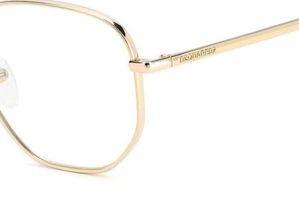 Brýle Dsquared2 D20054 J5G Squared Zlaté