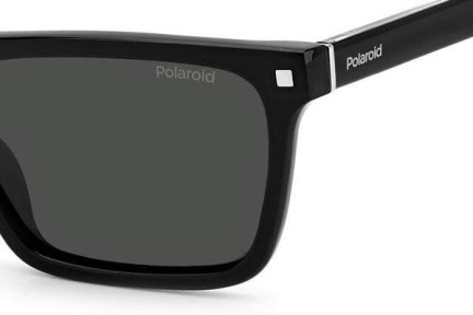 Sluneční brýle Polaroid PLD4116/S/X 807/M9 Polarized Obdélníkové Černé