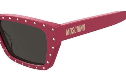 Sluneční brýle Moschino MOS092/S C9A/IR Obdélníkové Červené