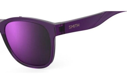 Sluneční brýle Smith CAPER 141/DF Polarized Squared Fialové