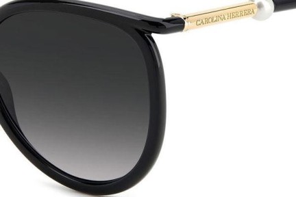 Sluneční brýle Carolina Herrera HER0077/S 807/9O Okrouhlé Černé