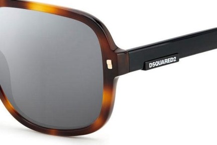 Sluneční brýle Dsquared2 D20003/S 05L/T4 Pilot Havana