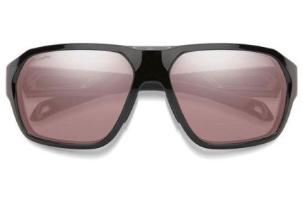 Sluneční brýle Smith DECKBOSS 807/L5 Polarized Obdélníkové Černé