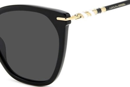 Sluneční brýle Carolina Herrera HER0091/S 807/IR Cat Eye Černé