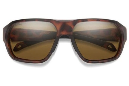 Sluneční brýle Smith DECKBOSS N9P/L5 Polarized Obdélníkové Havana