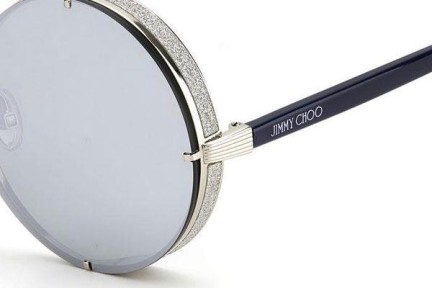 Sluneční brýle Jimmy Choo LILO/S 010/DC Okrouhlé Stříbrné