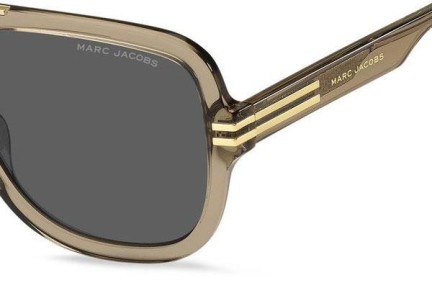 Sluneční brýle Marc Jacobs MARC637/S HAM/IR Pilot Béžové