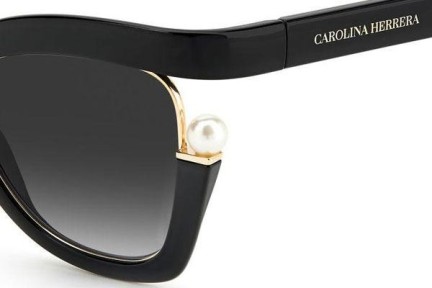 Sluneční brýle Carolina Herrera CH0002/S 807/9O Cat Eye Černé