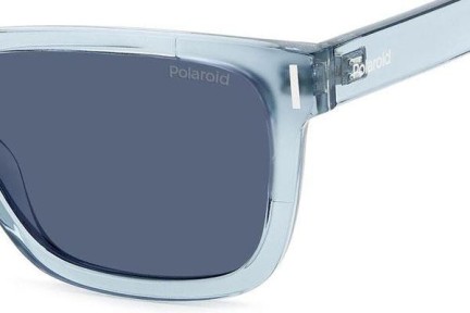 Sluneční brýle Polaroid PLD6186/S MVU/C3 Polarized Obdélníkové Modré