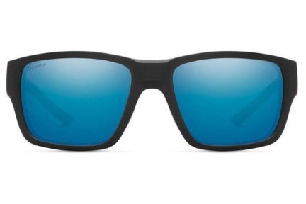 Sluneční brýle Smith Outback 124/QG Polarized Obdélníkové Černé