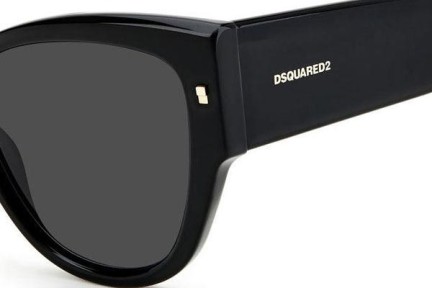 Sluneční brýle Dsquared2 D20016/S 2M2/IR Cat Eye Černé