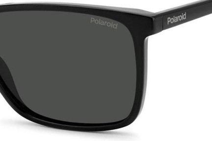 Sluneční brýle Polaroid PLD4137/S 807/M9 Polarized Obdélníkové Černé