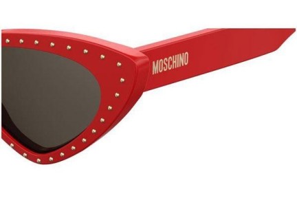 Sluneční brýle Moschino MOS006/S C9A/IR Cat Eye Červené