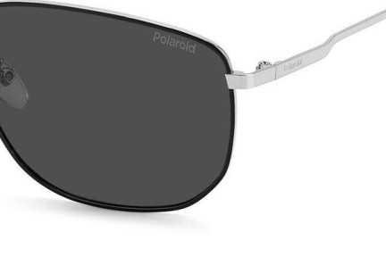 Sluneční brýle Polaroid PLD2120/G/S 84J/M9 Polarized Obdélníkové Stříbrné