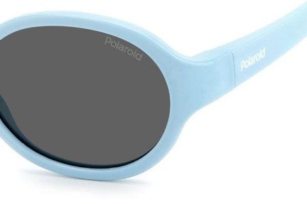 Sluneční brýle Polaroid Junior PLDK004/S MVU/M9 Polarized Oválné Modré