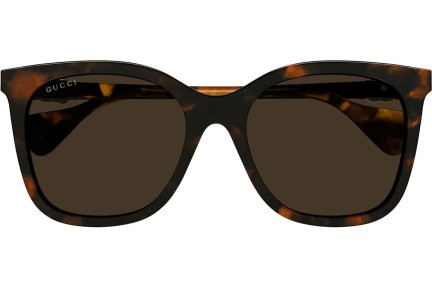 Sluneční brýle Gucci GG1071S 002 Squared Havana