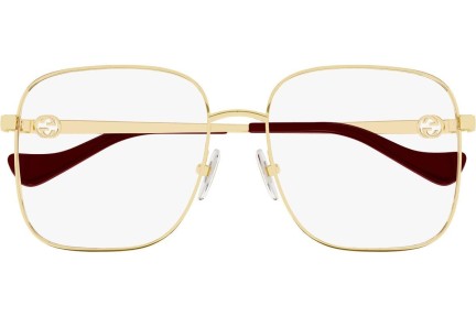 Brýle Gucci GG1092OA 002 Squared Zlaté