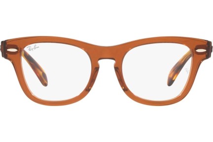 Brýle Ray-Ban Junior RY9707V 3923 Cat Eye Hnědé