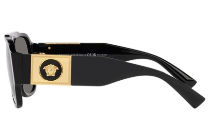 Sluneční brýle Versace Macy'S Aviator VE4436U GB1/81 Polarized Flat Top Černé