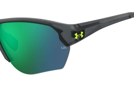 Sluneční brýle Under Armour UACOMPETE/F 63M/V8 Obdélníkové Šedé