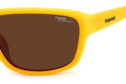 Sluneční brýle Polaroid PLD7049/S 2V7/47 Polarized Obdélníkové Žluté