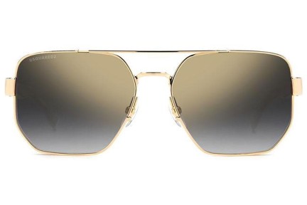 Sluneční brýle Dsquared2 D20083/S RHL/FQ Pilot Zlaté