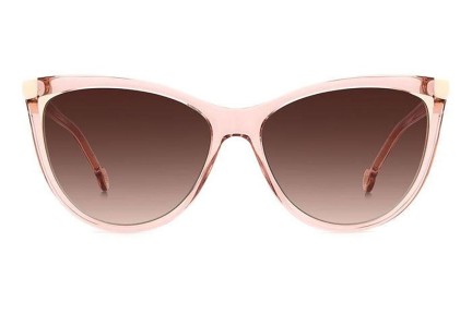 Sluneční brýle Carolina Herrera HER0141/S BJS/HA Cat Eye Růžové