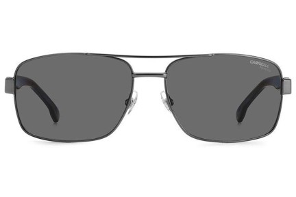 Sluneční brýle Carrera CARRERA8063/S R80/M9 Polarized Obdélníkové Stříbrné