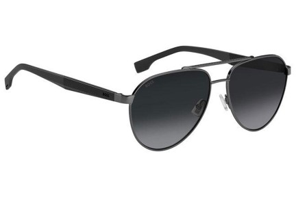 Sluneční brýle BOSS BOSS1485/S PTA/1I Polarized Pilot Šedé