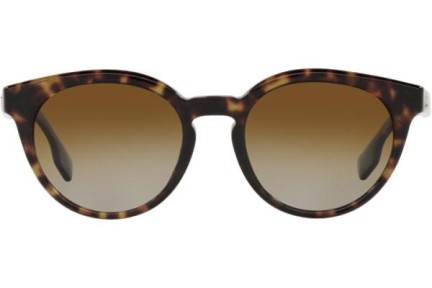 Sluneční brýle Burberry Amelia BE4326 3002T5 Polarized Okrouhlé Havana