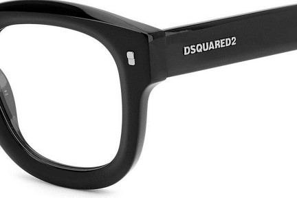 Brýle Dsquared2 D20091 284 Okrouhlé Černé