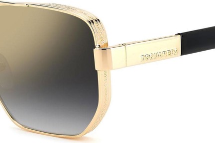 Sluneční brýle Dsquared2 D20083/S RHL/FQ Pilot Zlaté