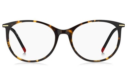 Brýle HUGO HG1238 0UC Cat Eye Havana