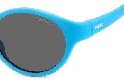 Sluneční brýle Polaroid Junior PLDK007/S MVU/M9 Polarized Oválné Modré