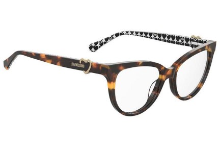 Brýle Love Moschino MOL609 05L Cat Eye Havana