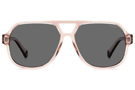 Sluneční brýle Polaroid PLD6193/S 35J/M9 Polarized Pilot Růžové