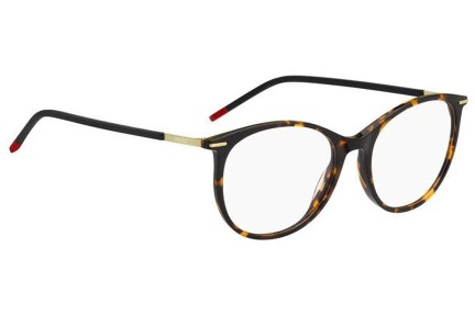 Brýle HUGO HG1238 0UC Cat Eye Havana