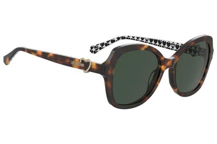 Sluneční brýle Love Moschino MOL059/S 05L/QT Cat Eye Havana