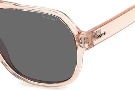 Sluneční brýle Polaroid PLD6193/S 35J/M9 Polarized Pilot Růžové