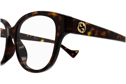 Brýle Gucci GG1260OA 002 Okrouhlé Havana