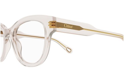 Brýle Chloe CH0162O 010 Okrouhlé Průhledné