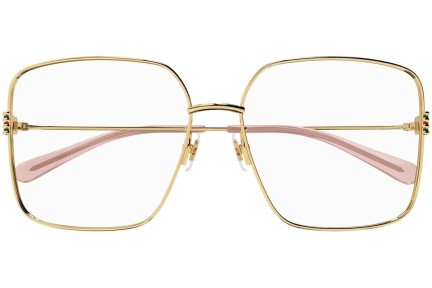 Brýle Gucci GG1284OA 001 Squared Zlaté