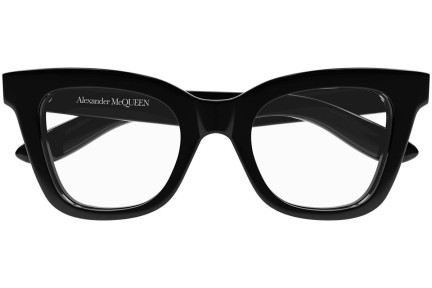 Brýle Alexander McQueen AM0394O 001 Squared Černé