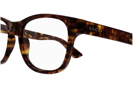 Brýle Gucci GG1344O 006 Obdélníkové Havana