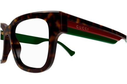 Brýle Gucci GG1303O 005 Obdélníkové Havana