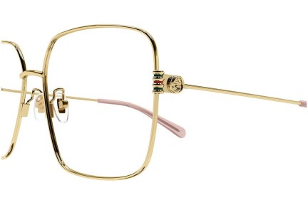 Brýle Gucci GG1284OA 001 Squared Zlaté