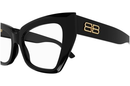 Brýle Balenciaga BB0275O 001 Squared Černé