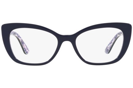 Brýle Dolce & Gabbana DG3360 3414 Cat Eye Modré