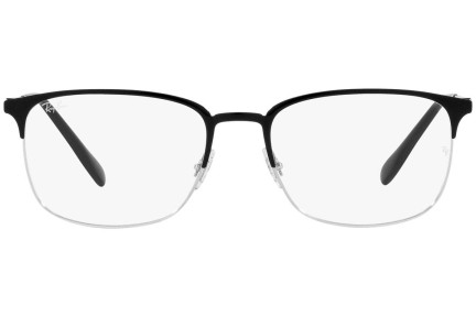 Brýle Ray-Ban RX6494 2861 Squared Stříbrné